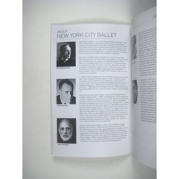 Swan  Lake New York City Ballet Playbill  September 1991 Lincoln Center LaMarche - Picture 6 of 7